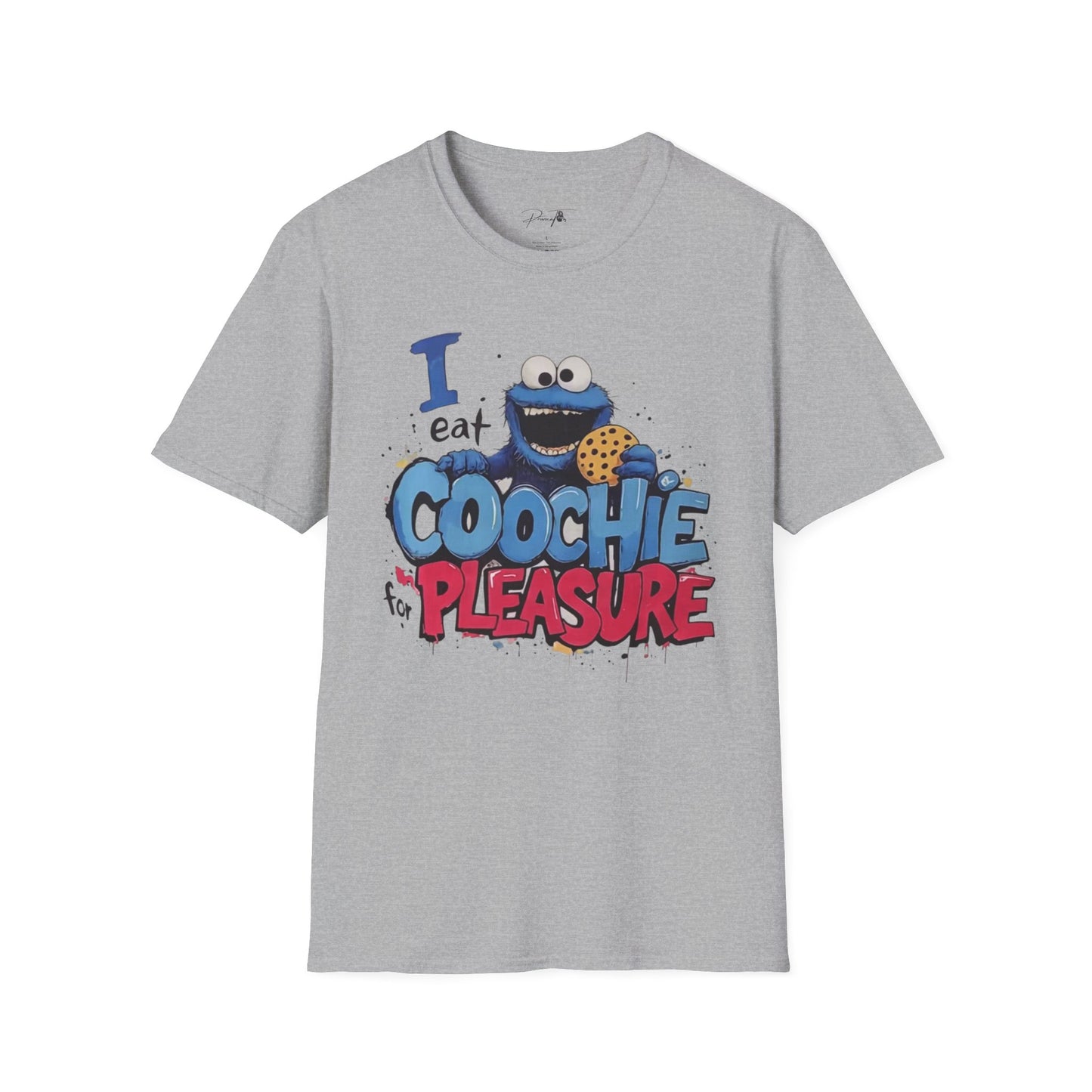 Unisex Cookie Monster Graphic Tee - Softstyle T-Shirt