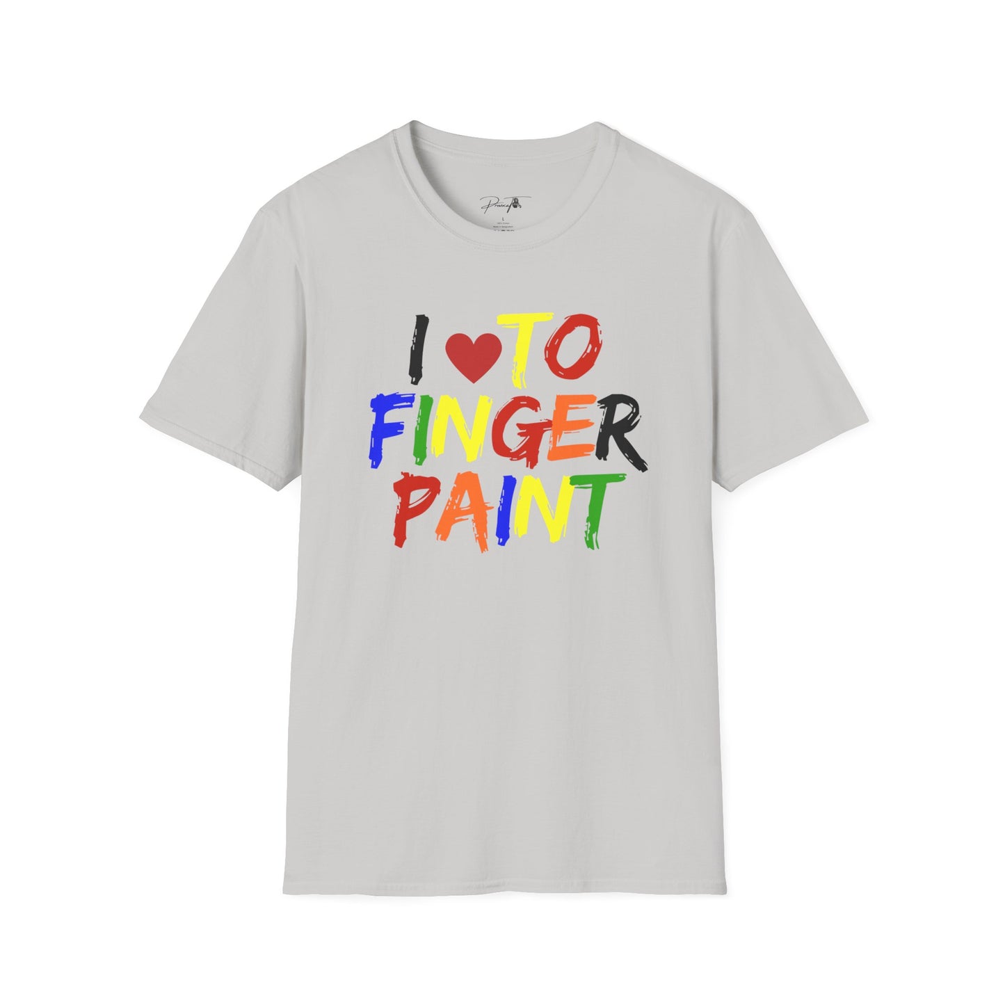 Unisex Tee - Couples Paint Design