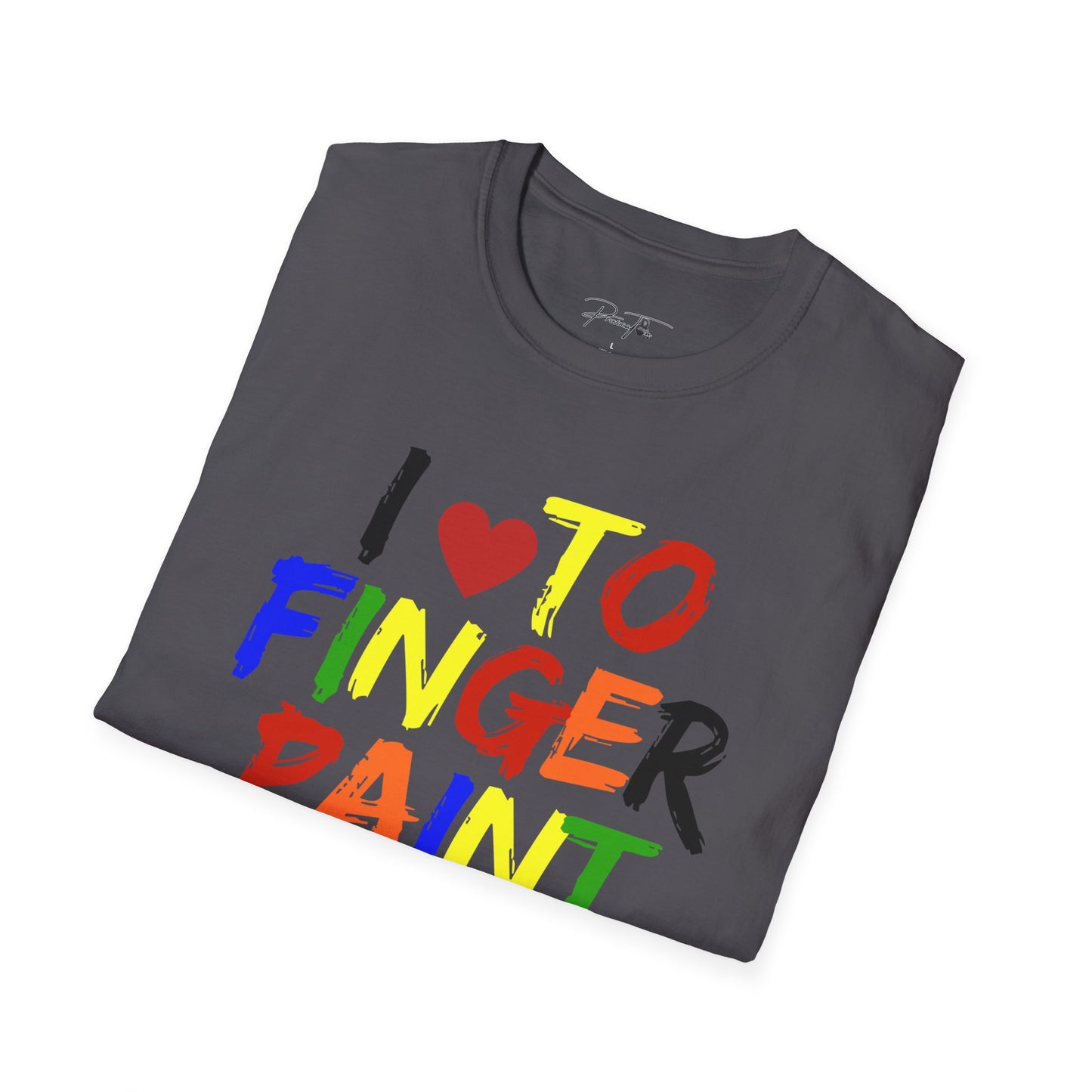 Unisex Tee - Couples Paint Design