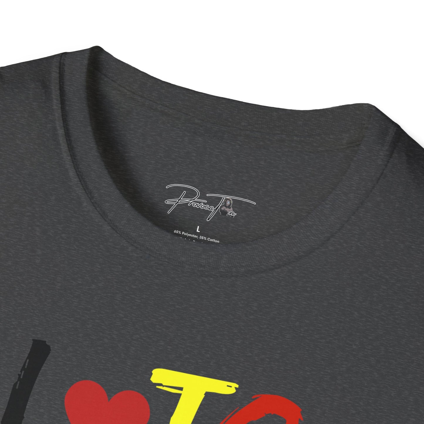 Unisex Tee - Couples Paint Design