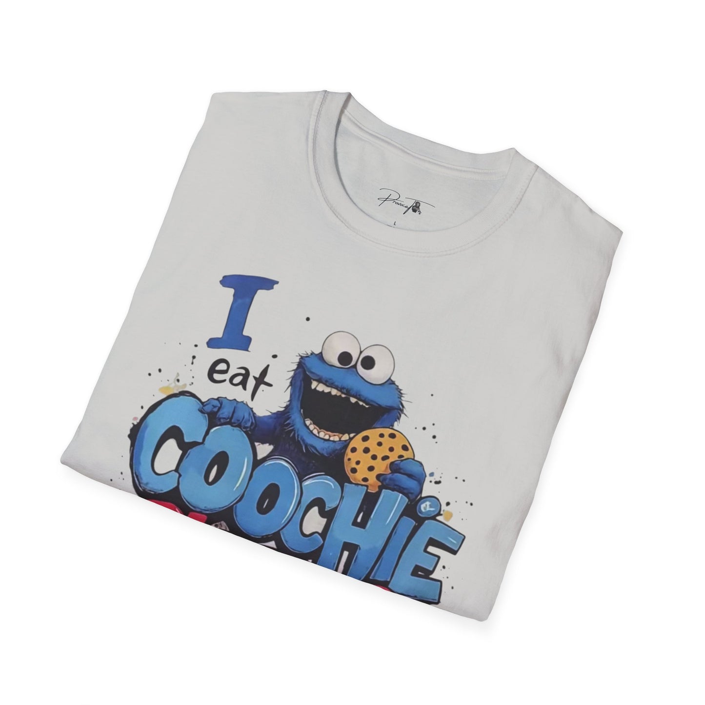 Unisex Cookie Monster Graphic Tee - Softstyle T-Shirt