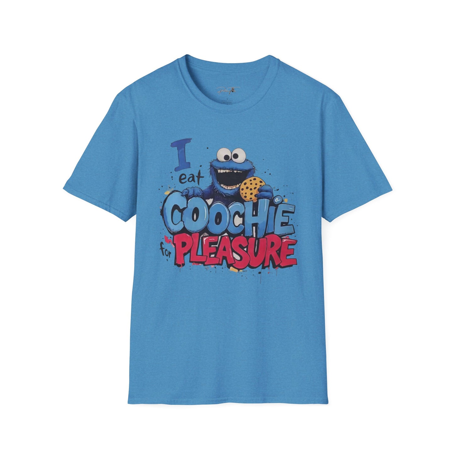 Unisex Cookie Monster Graphic Tee - Softstyle T-Shirt