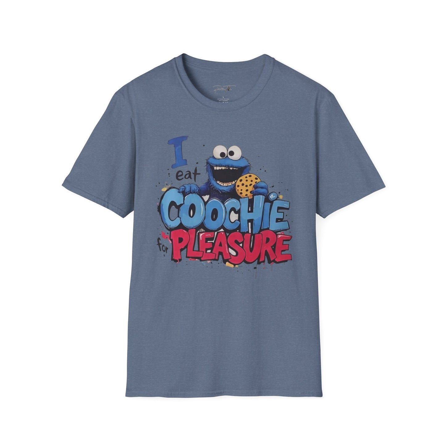 Unisex Cookie Monster Graphic Tee - Softstyle T-Shirt