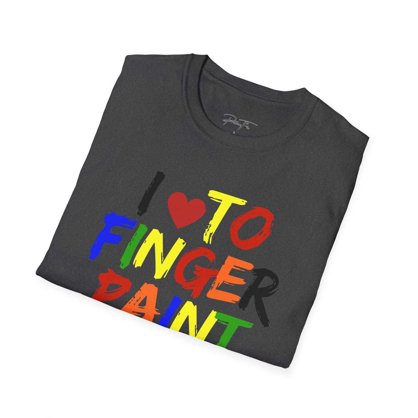 Unisex Tee - Couples Paint Design