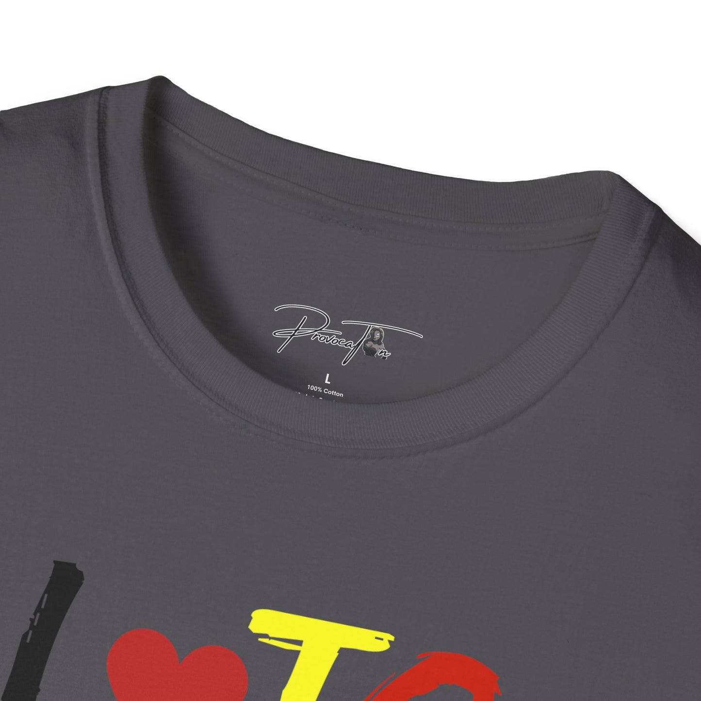 Unisex Tee - Couples Paint Design