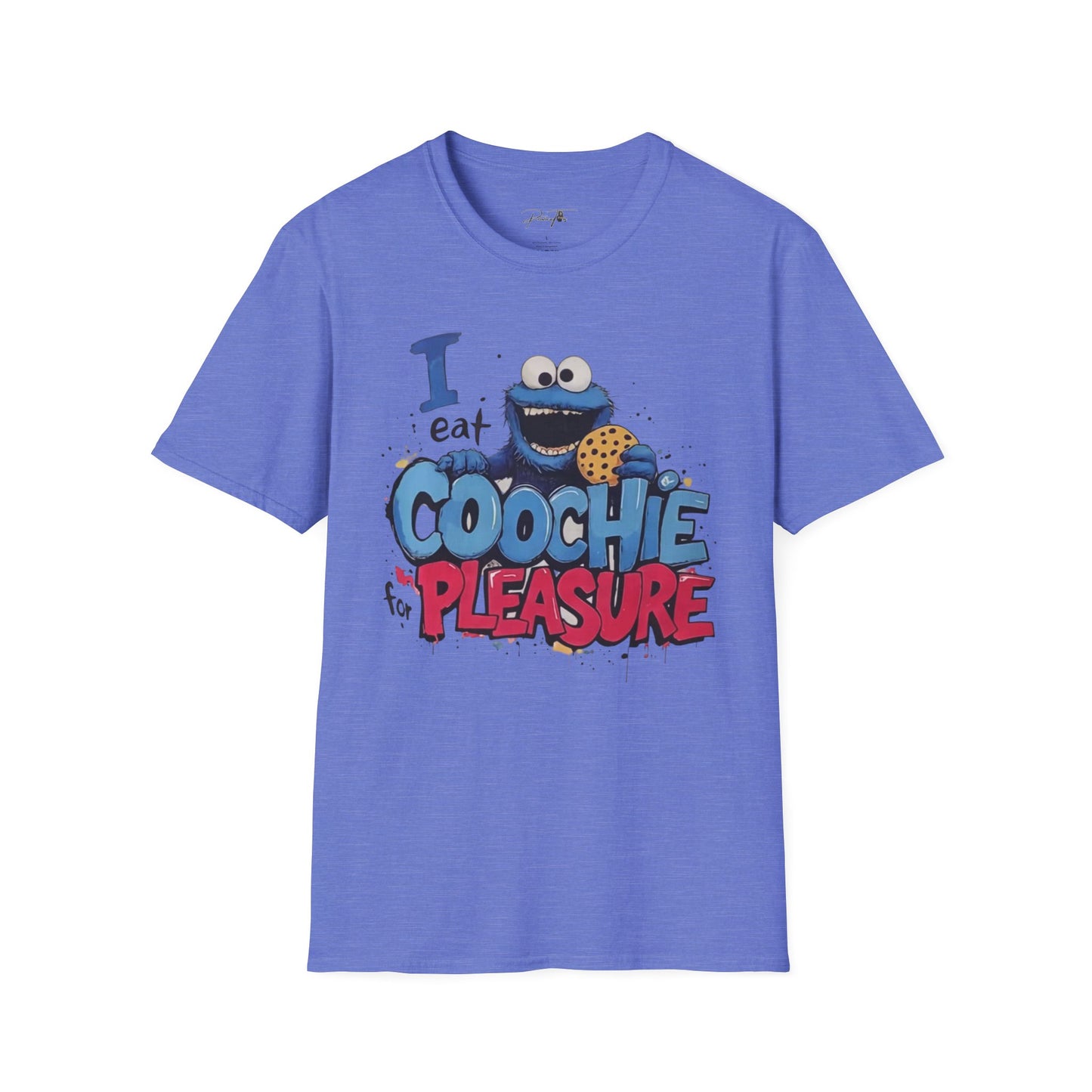 Unisex Cookie Monster Graphic Tee - Softstyle T-Shirt