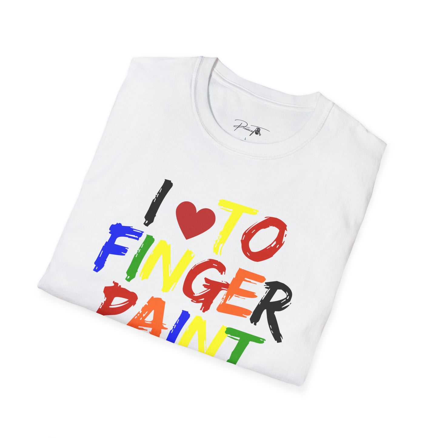 Unisex Tee - Couples Paint Design