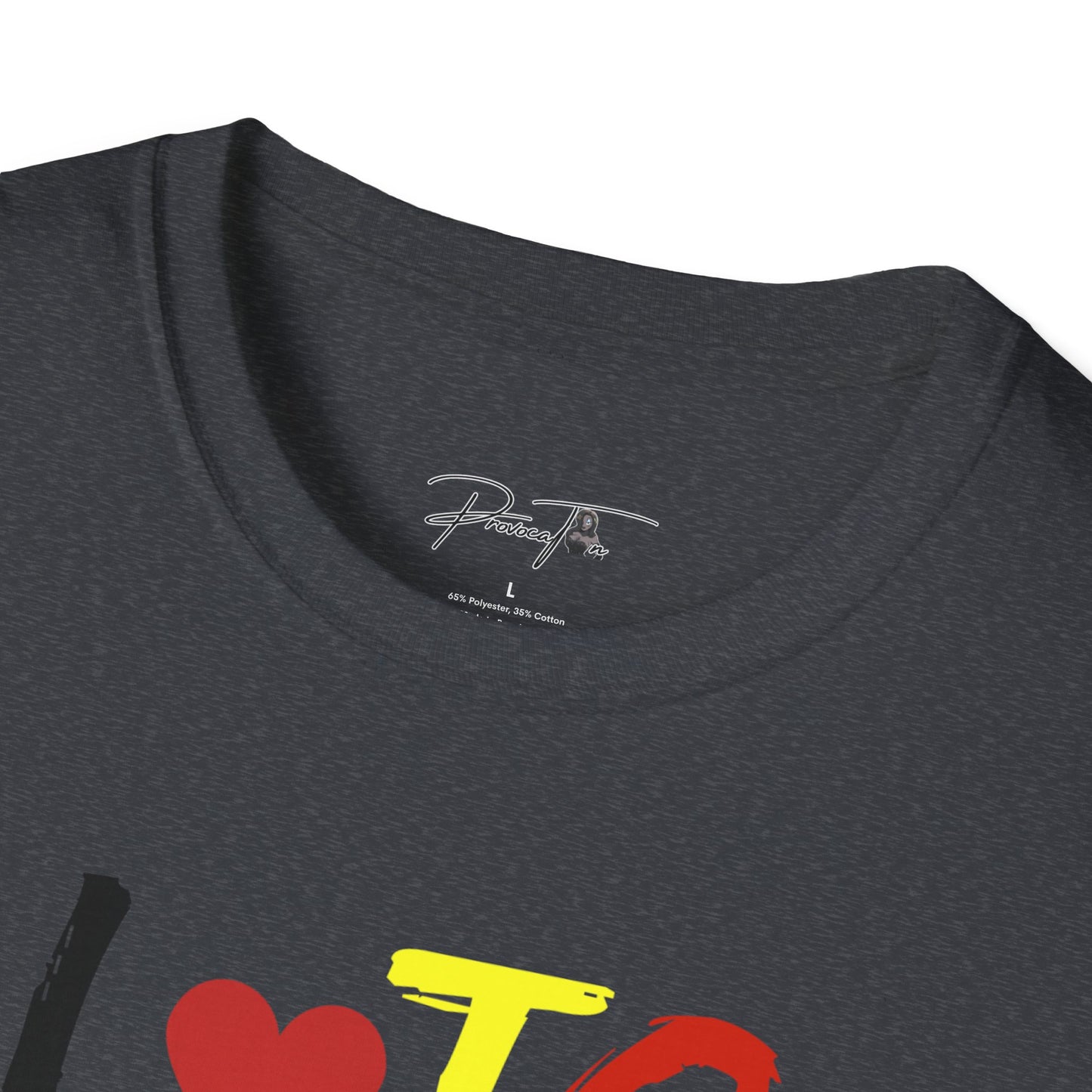 Unisex Tee - Couples Paint Design