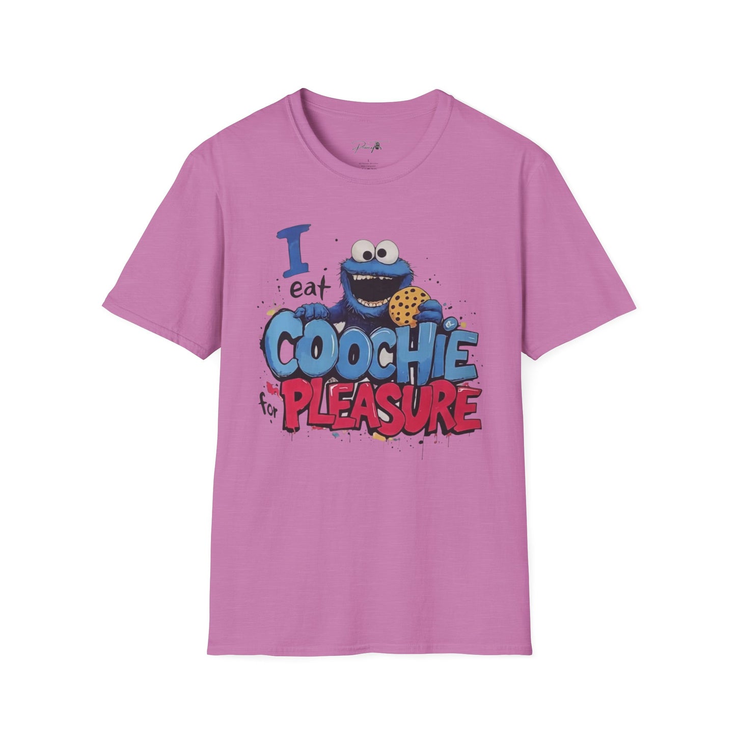 Unisex Cookie Monster Graphic Tee - Softstyle T-Shirt