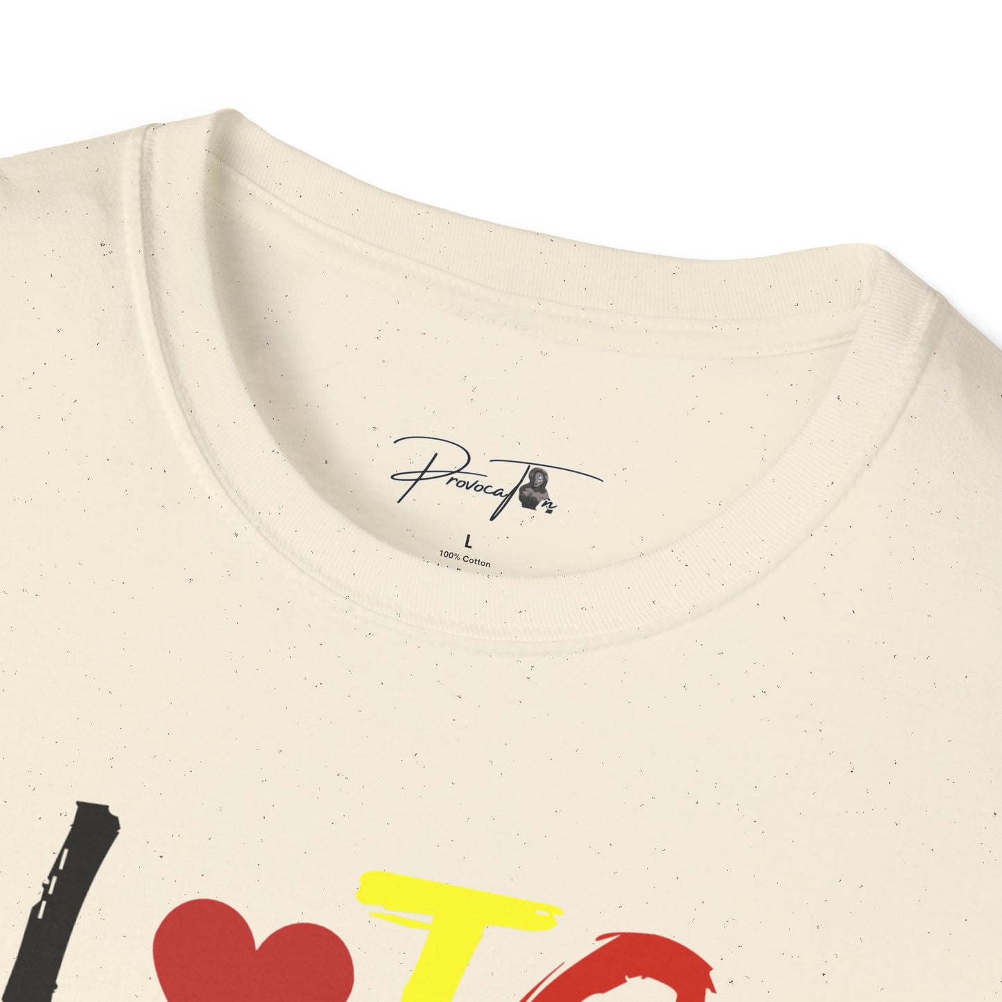 Unisex Tee - Couples Paint Design