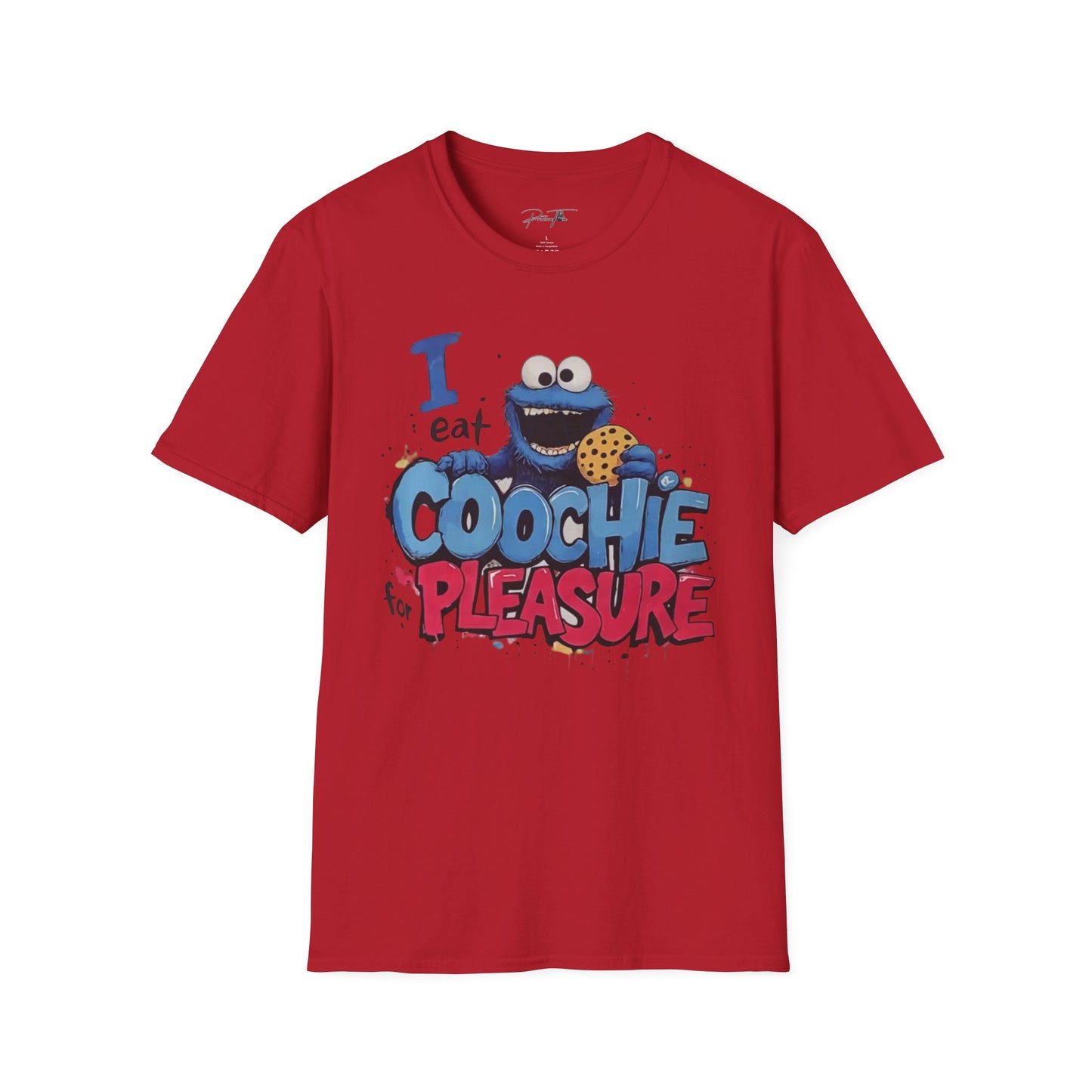 Unisex Cookie Monster Graphic Tee - Softstyle T-Shirt
