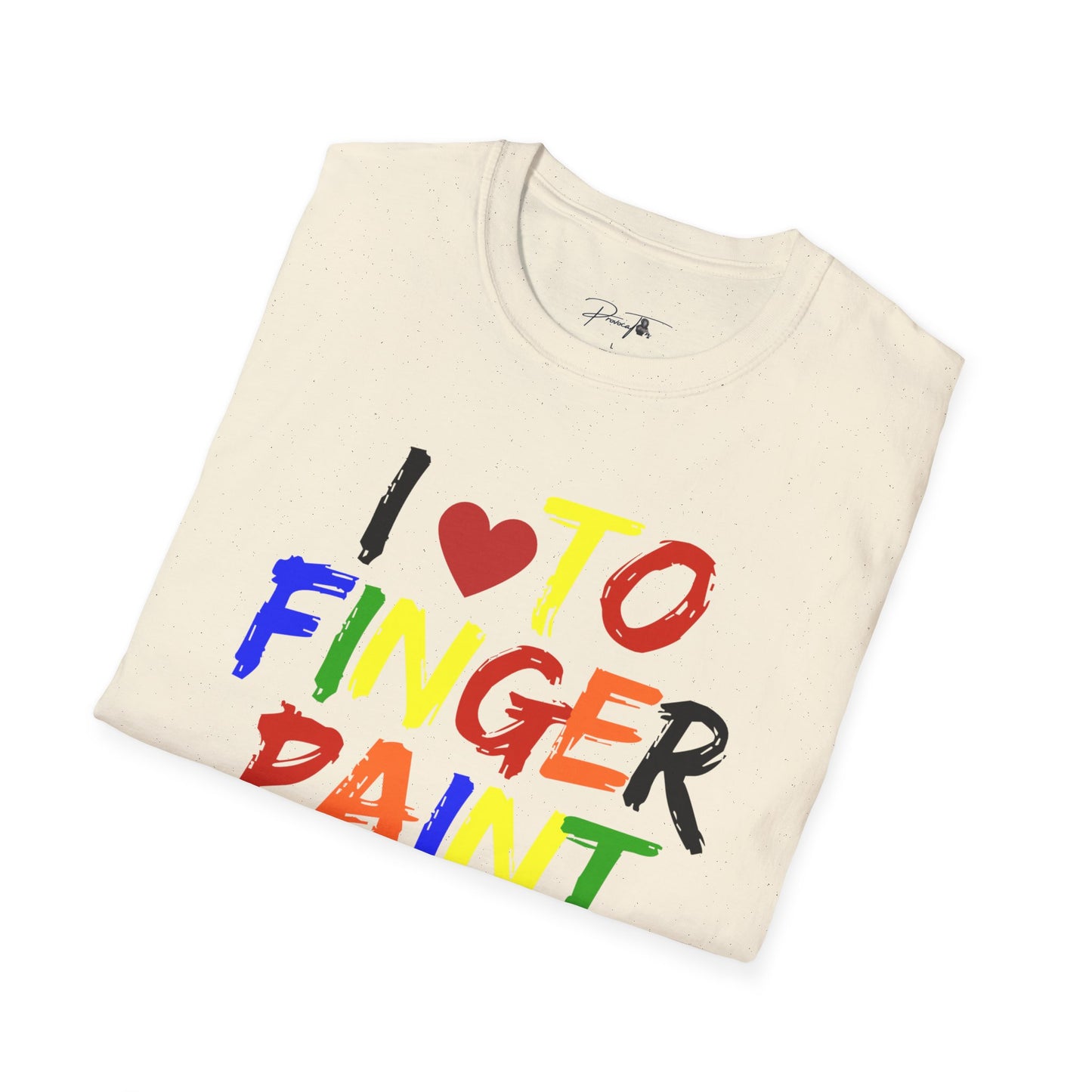 Unisex Tee - Couples Paint Design