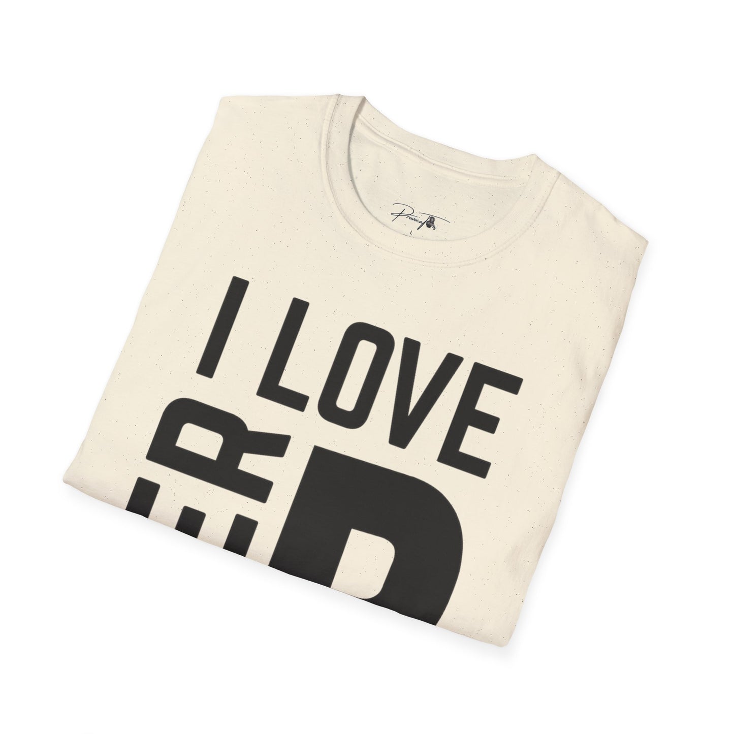 Unisex I Love Her Personality Couples T-Shirt | Unisex Softstyle, Casual Wear, Statement Tee, Birthday Gift, Relationship Shirt
