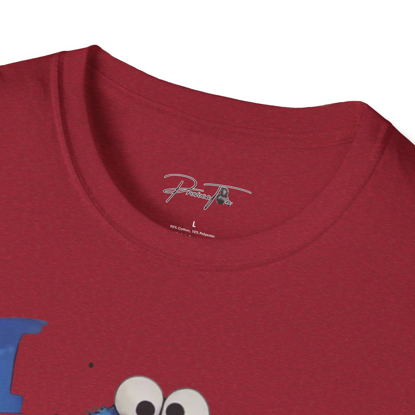 Unisex Cookie Monster Graphic Tee - Softstyle T-Shirt