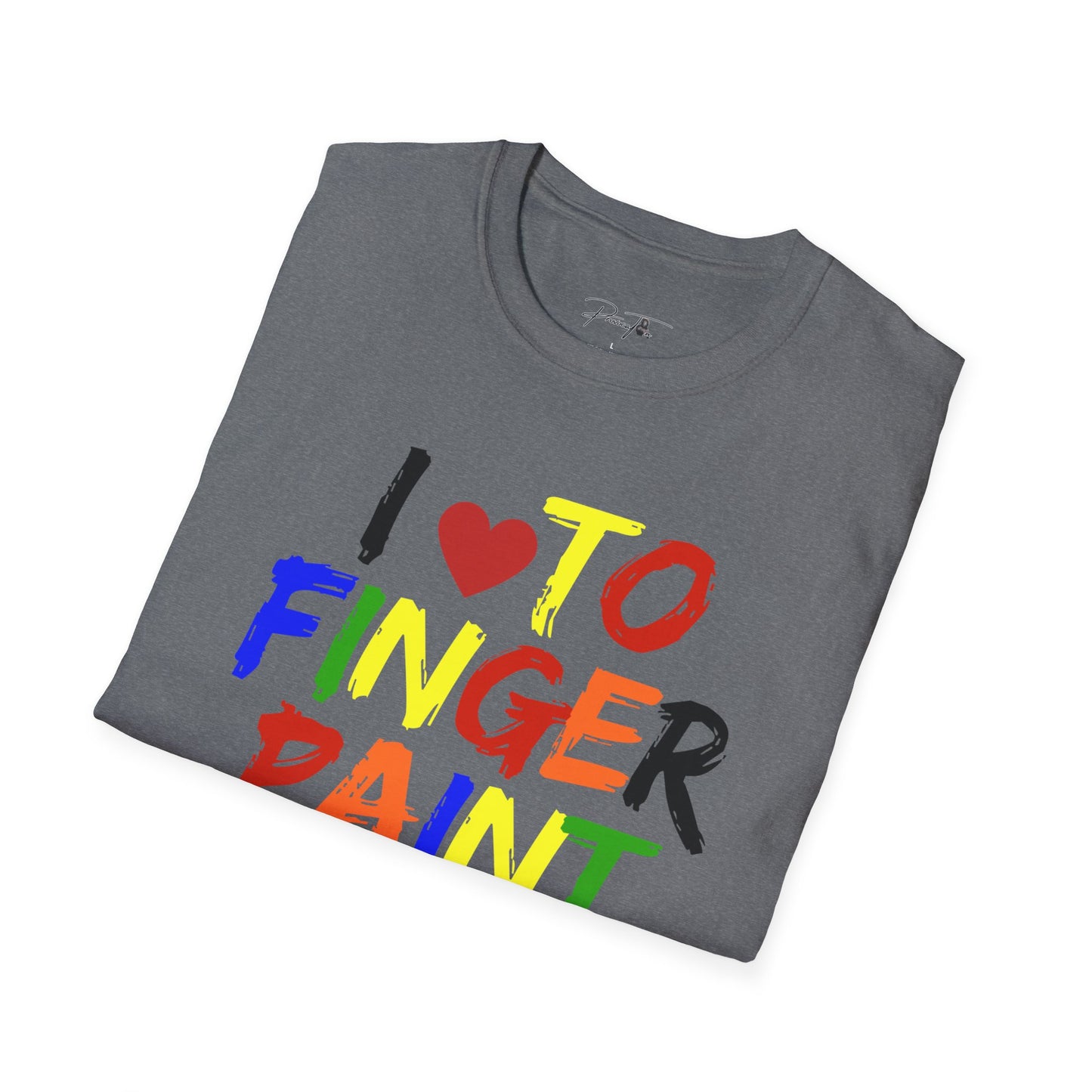 Unisex Tee - Couples Paint Design