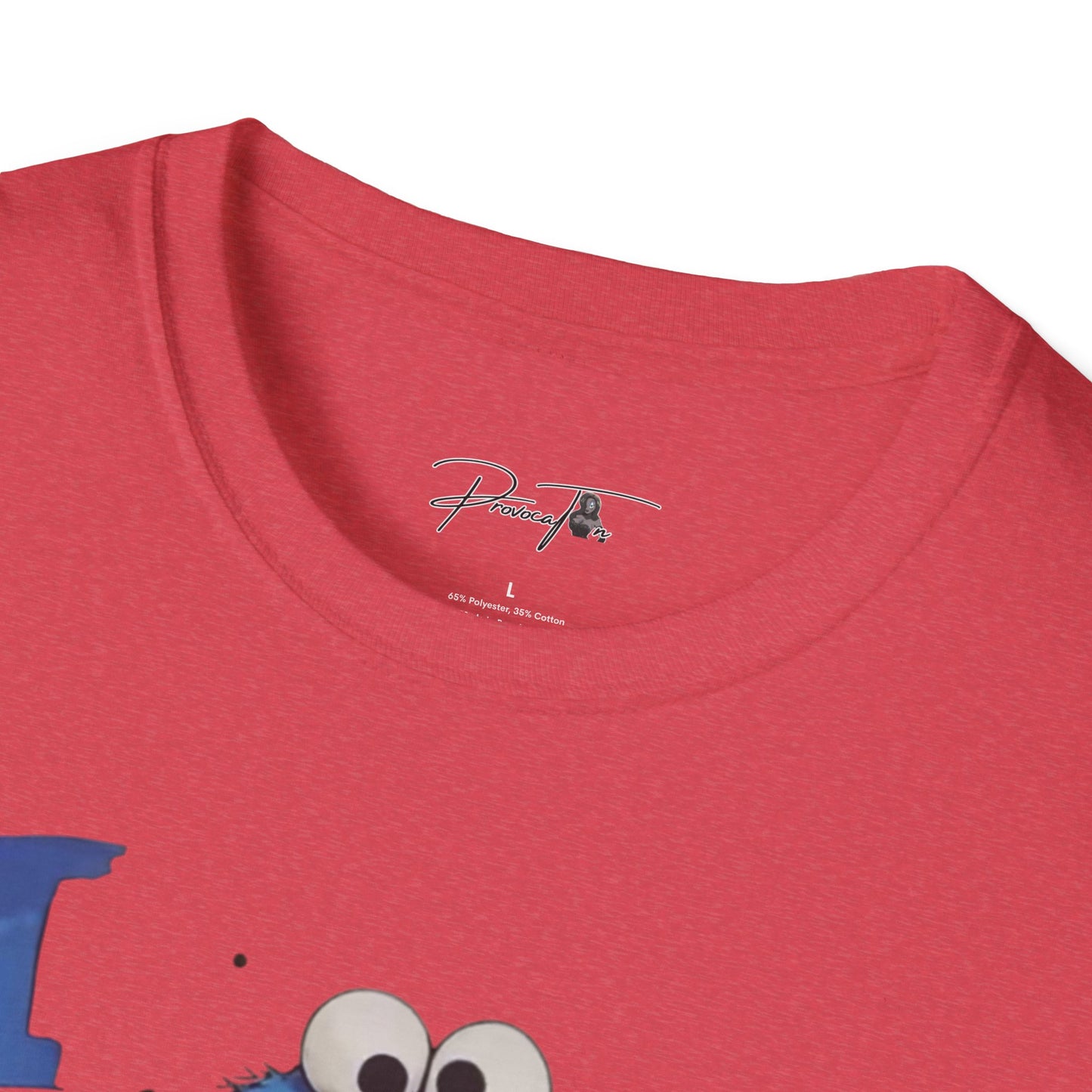 Unisex Cookie Monster Graphic Tee - Softstyle T-Shirt