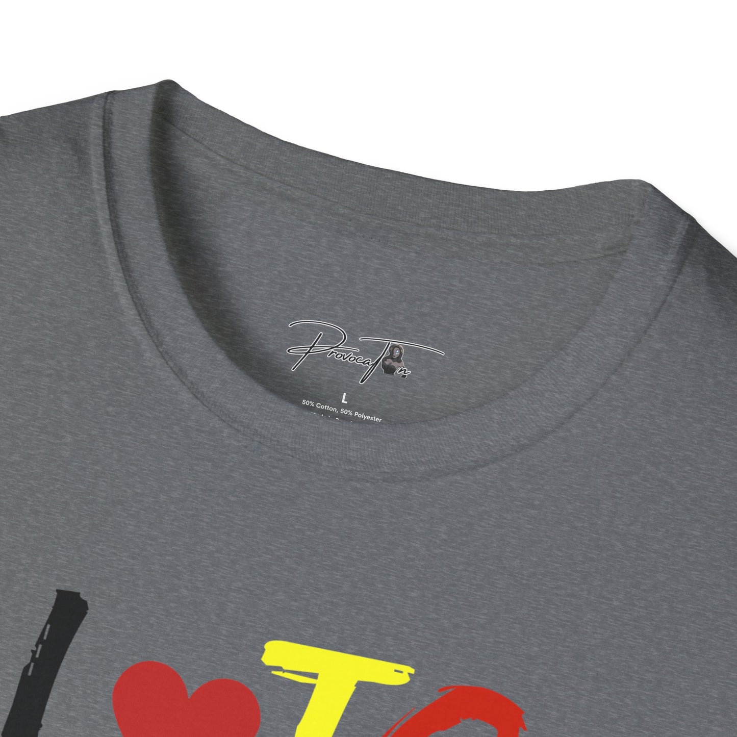 Unisex Tee - Couples Paint Design