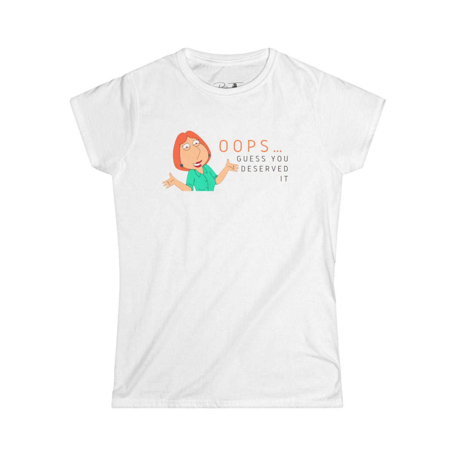 Women's Graphic Tee - Lois Print