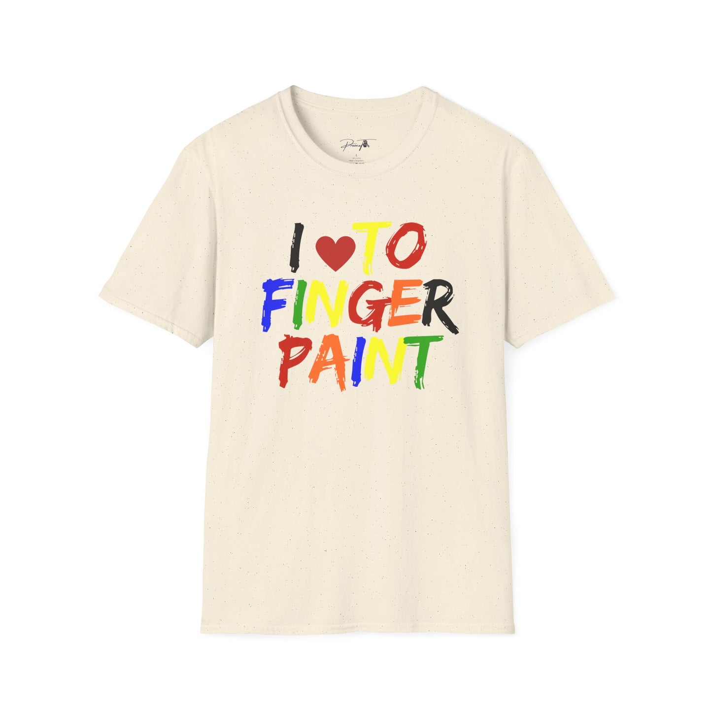 Unisex Tee - Couples Paint Design