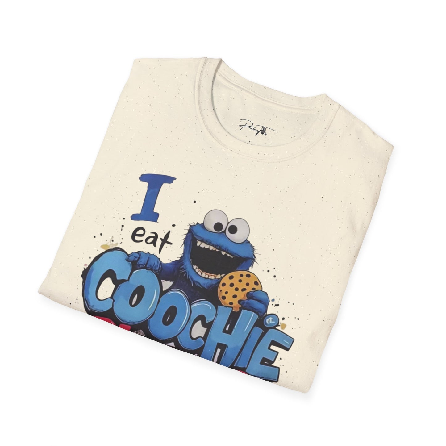 Unisex Cookie Monster Graphic Tee - Softstyle T-Shirt