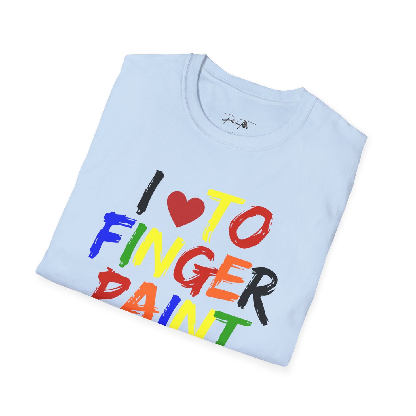 Unisex Tee - Couples Paint Design