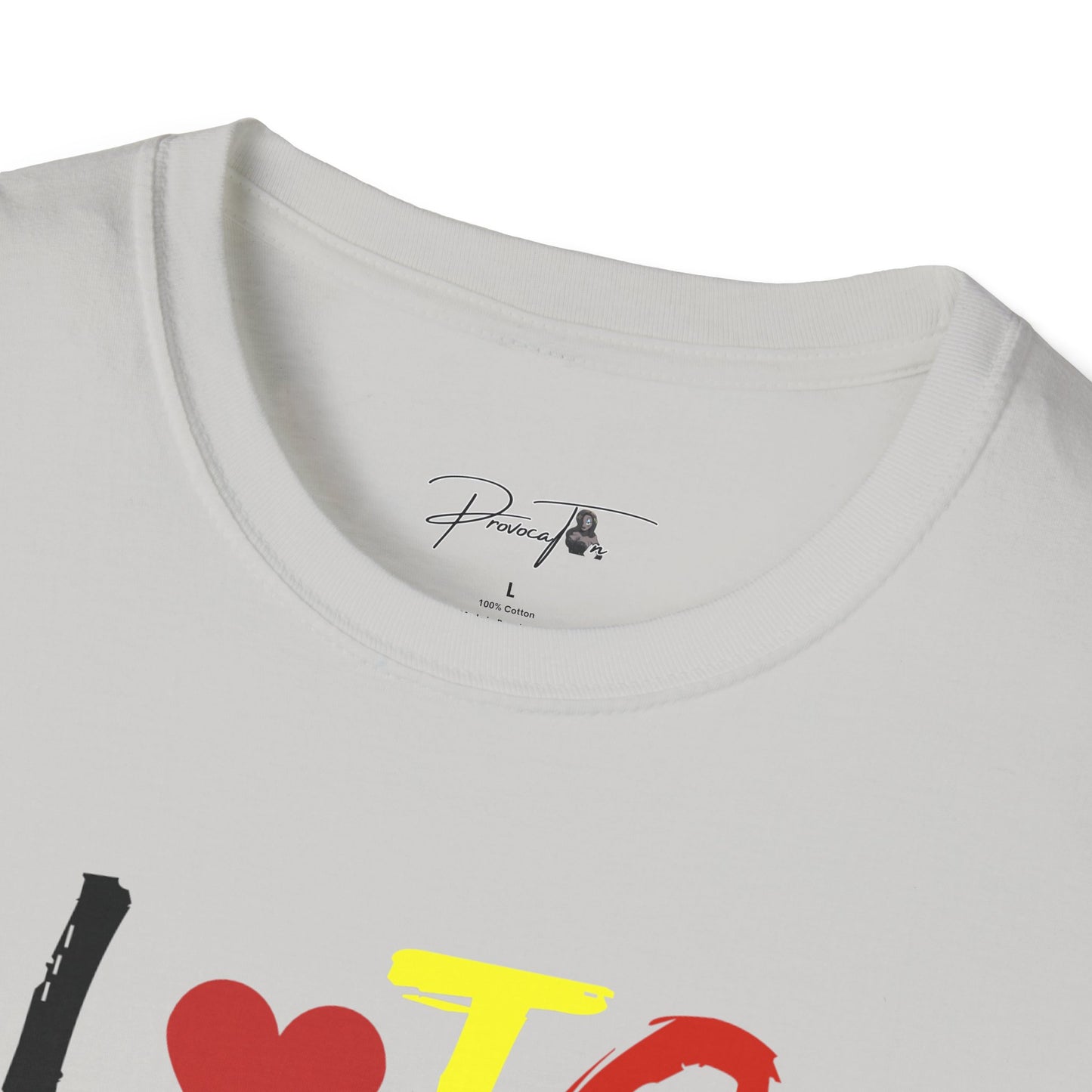 Unisex Tee - Couples Paint Design