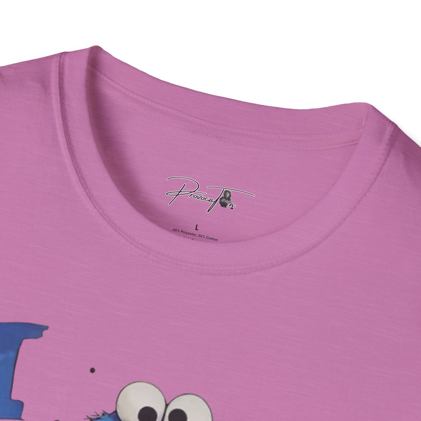 Unisex Cookie Monster Graphic Tee - Softstyle T-Shirt