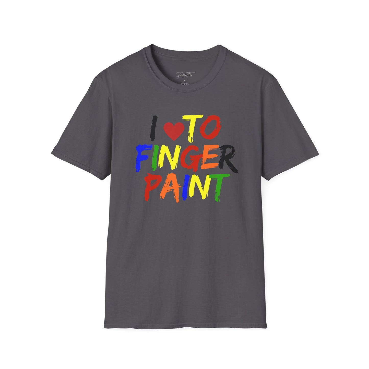 Unisex Tee - Couples Paint Design