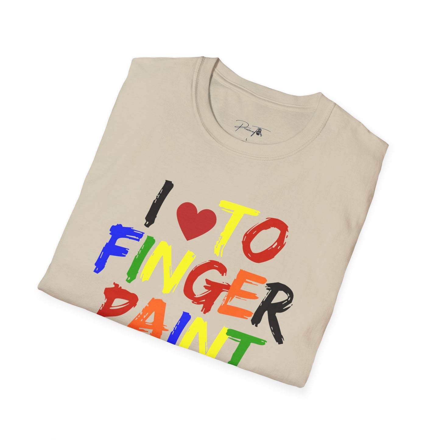 Unisex Tee - Couples Paint Design