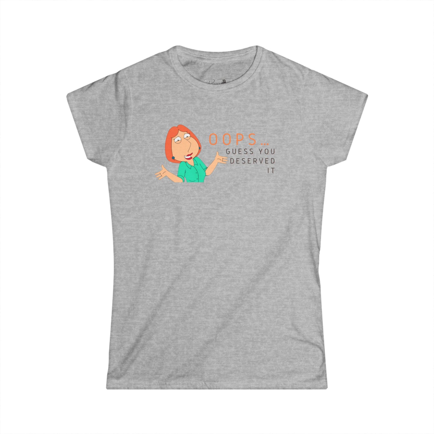 Women's Graphic Tee - Lois Print