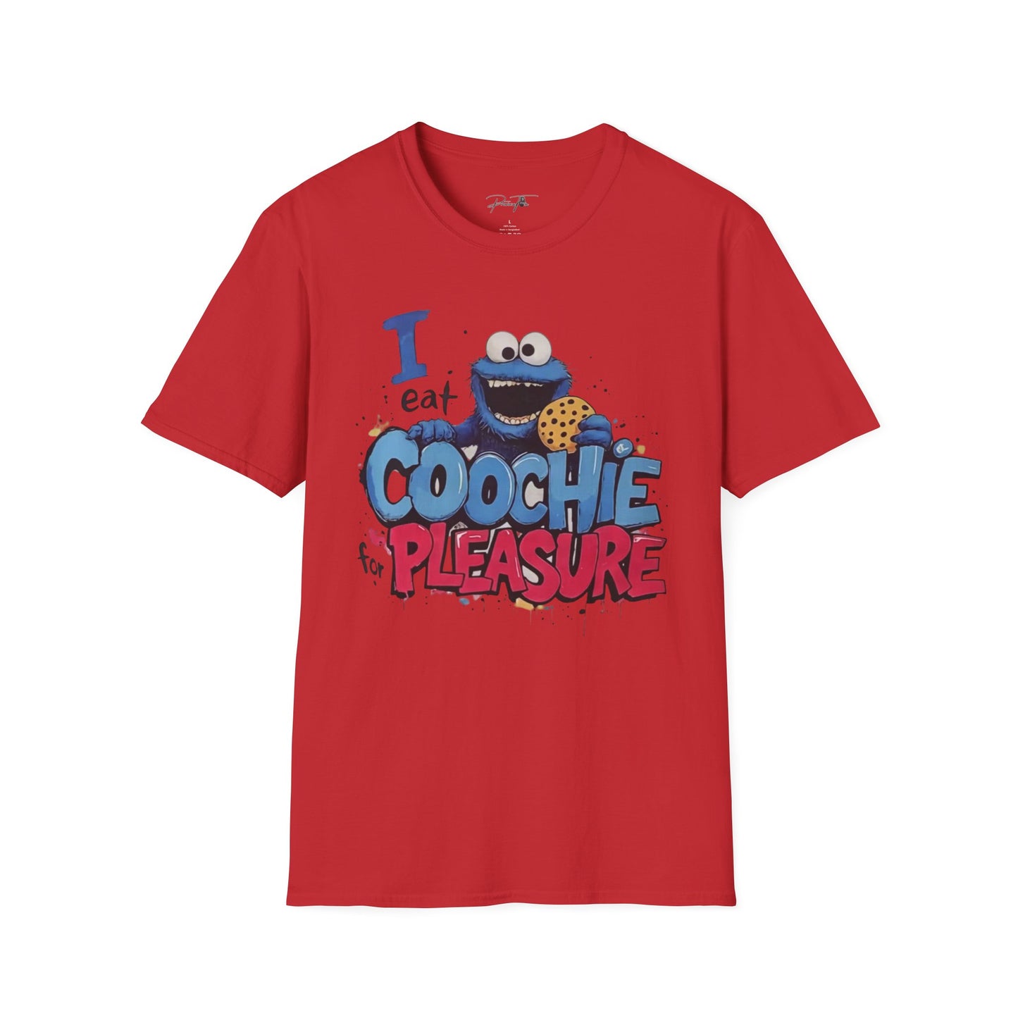 Unisex Cookie Monster Graphic Tee - Softstyle T-Shirt