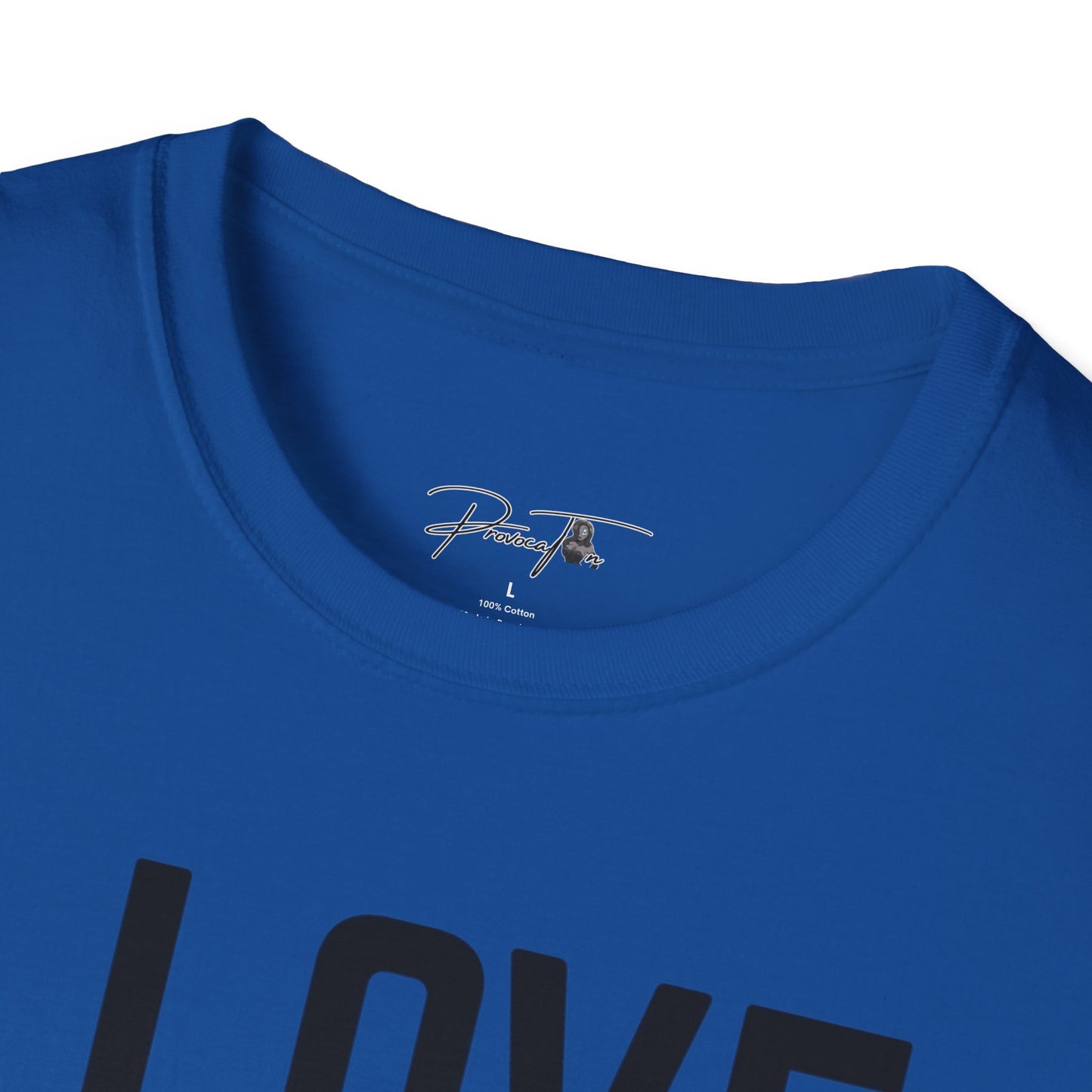 Unisex I Love Her Personality Couples T-Shirt | Unisex Softstyle, Casual Wear, Statement Tee, Birthday Gift, Relationship Shirt