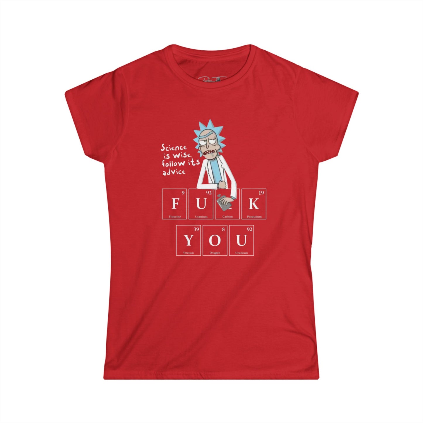 Women's Graphic Tee - R & M Periodic Table