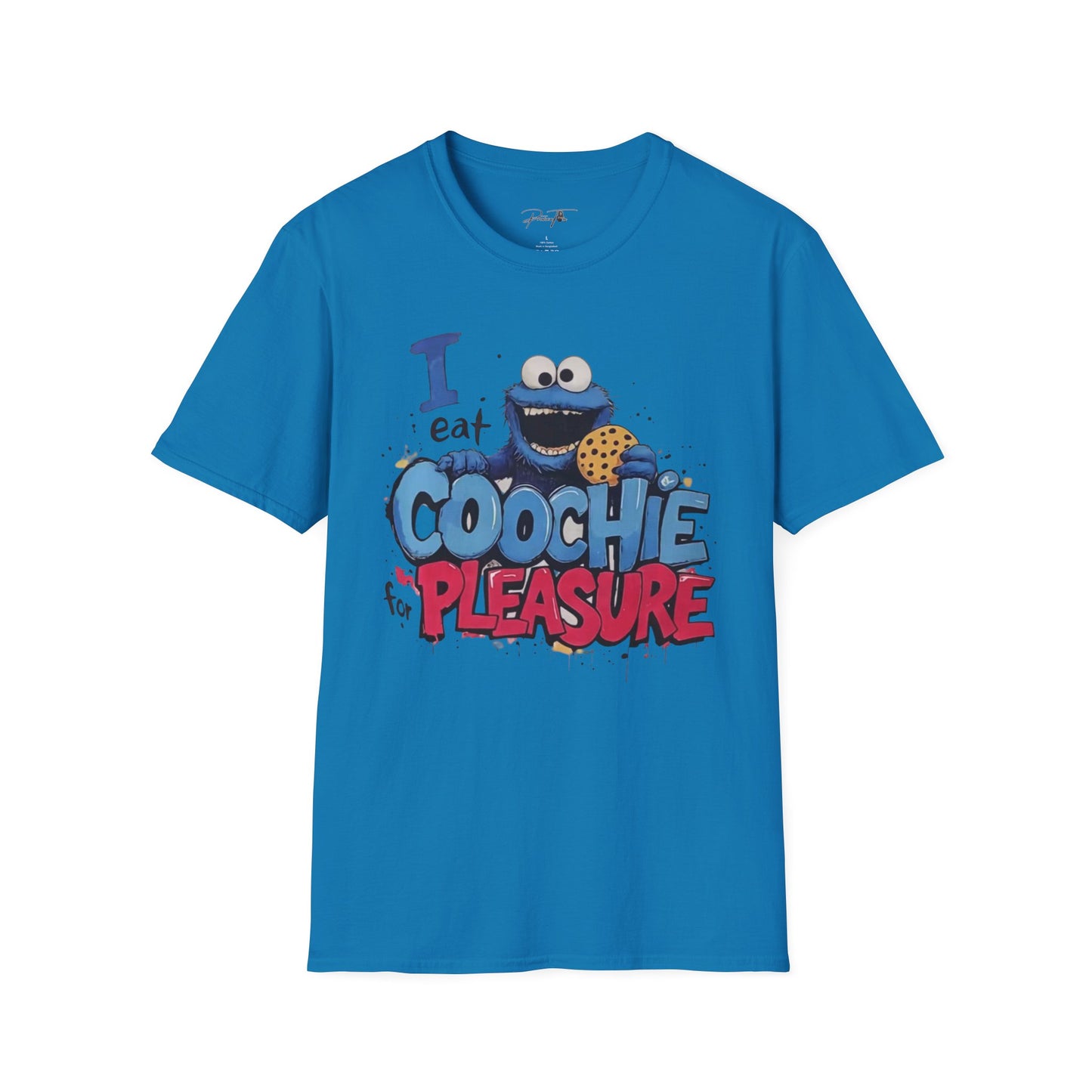 Unisex Cookie Monster Graphic Tee - Softstyle T-Shirt