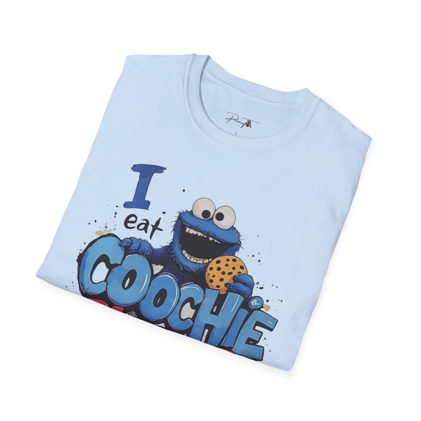 Unisex Cookie Monster Graphic Tee - Softstyle T-Shirt