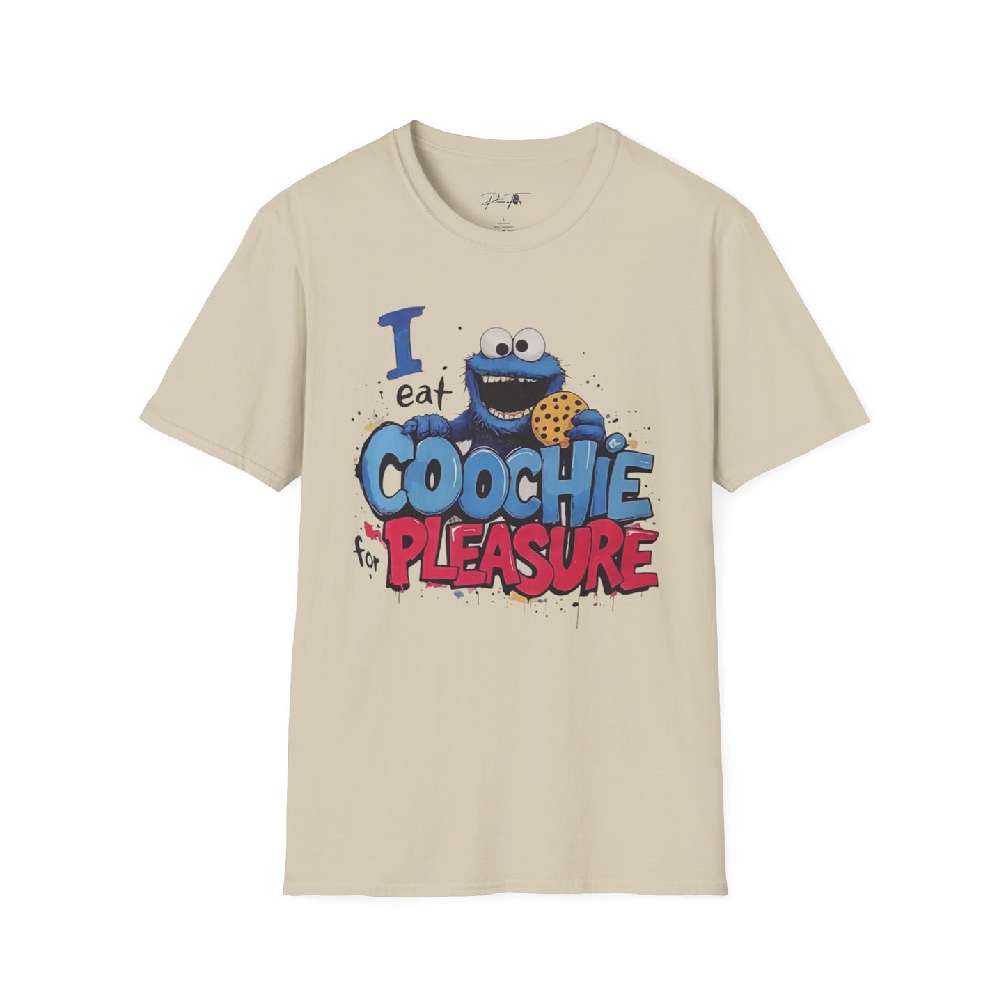 Unisex Cookie Monster Graphic Tee - Softstyle T-Shirt