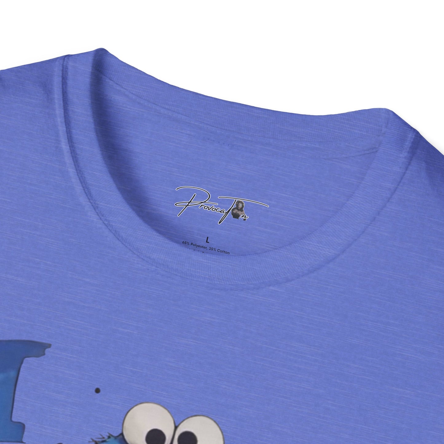 Unisex Cookie Monster Graphic Tee - Softstyle T-Shirt