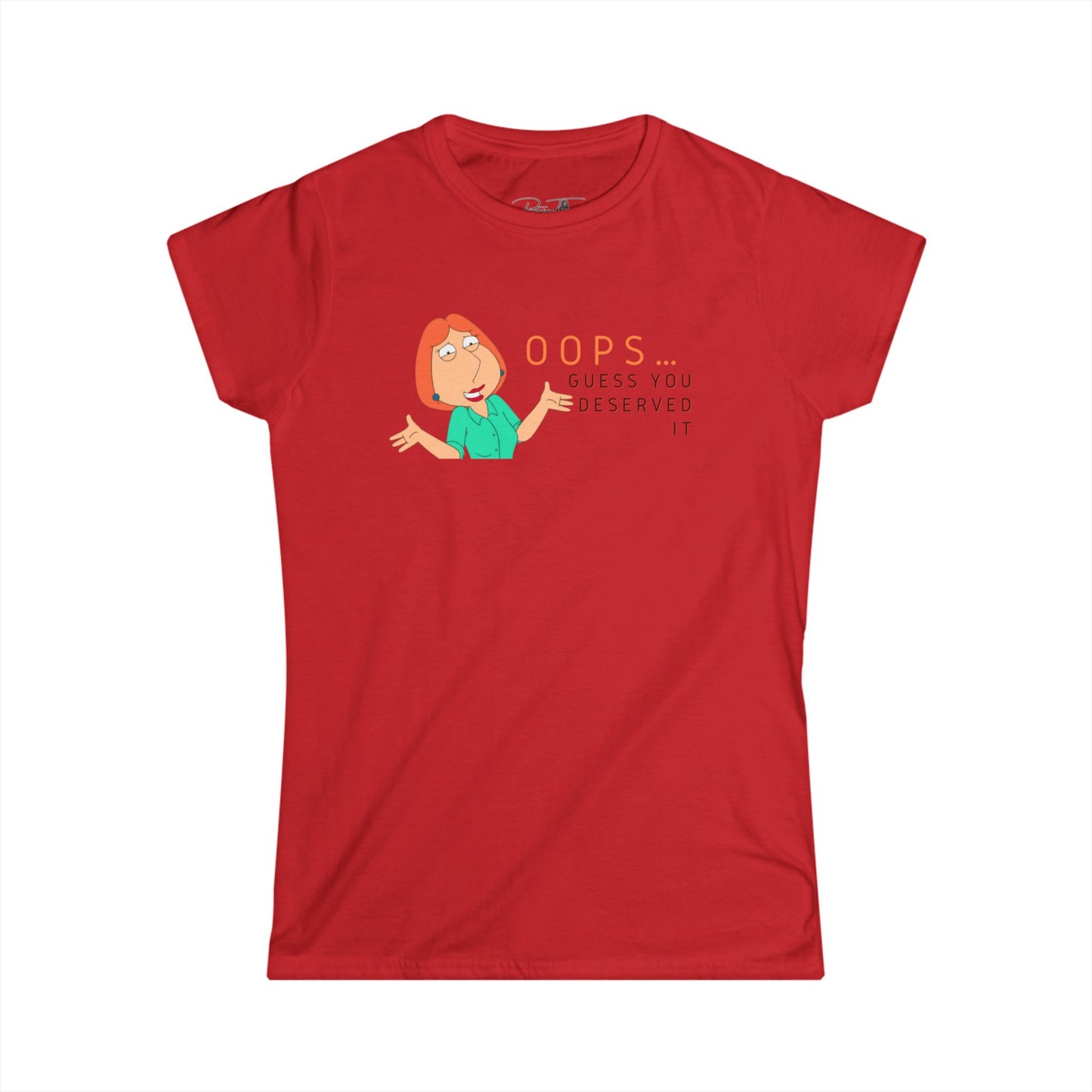 Women's Graphic Tee - Lois Print