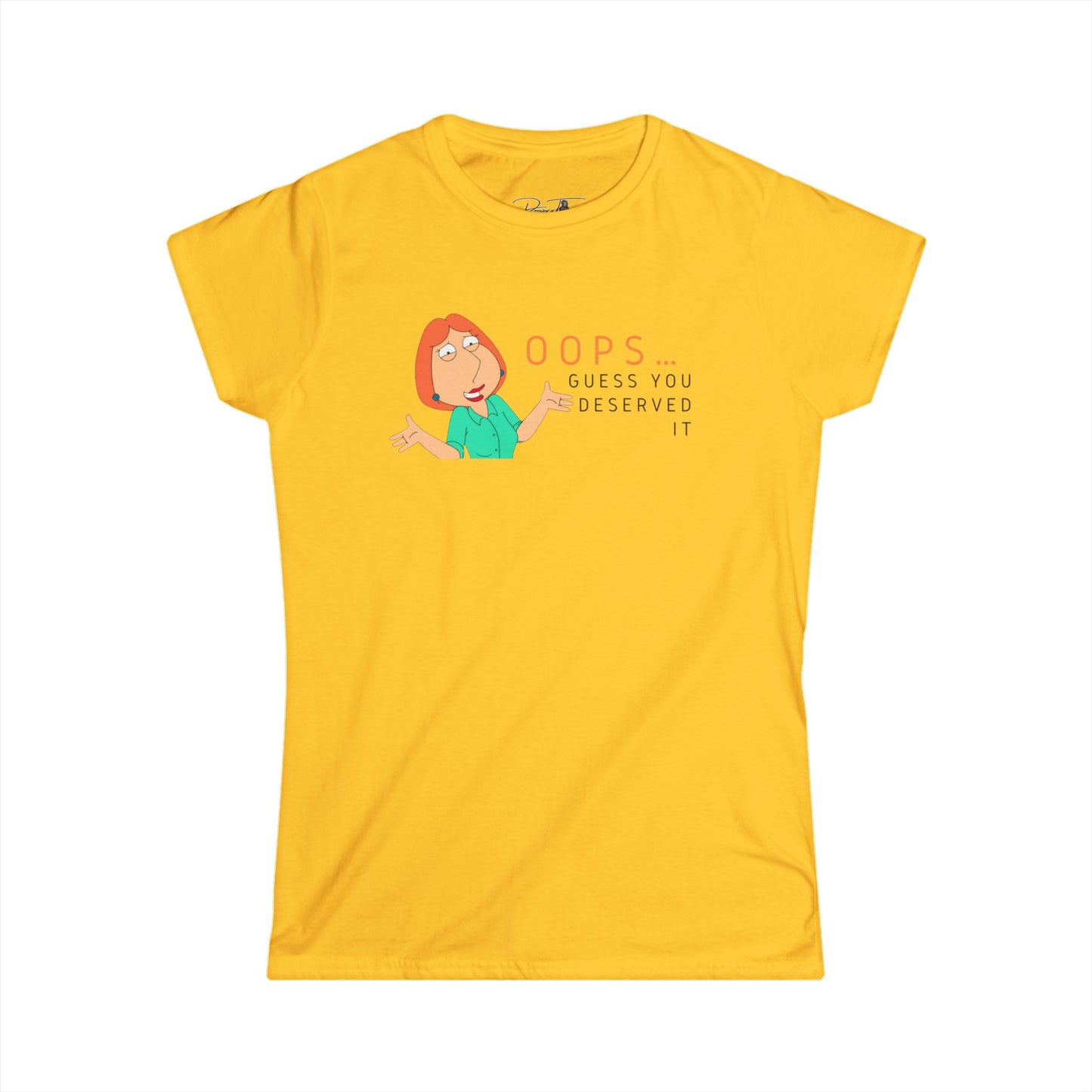 Women's Graphic Tee - Lois Print