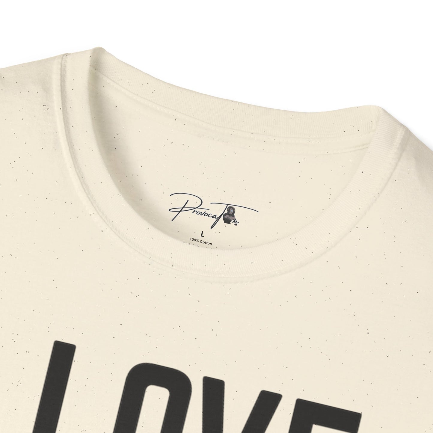Unisex I Love Her Personality Couples T-Shirt | Unisex Softstyle, Casual Wear, Statement Tee, Birthday Gift, Relationship Shirt