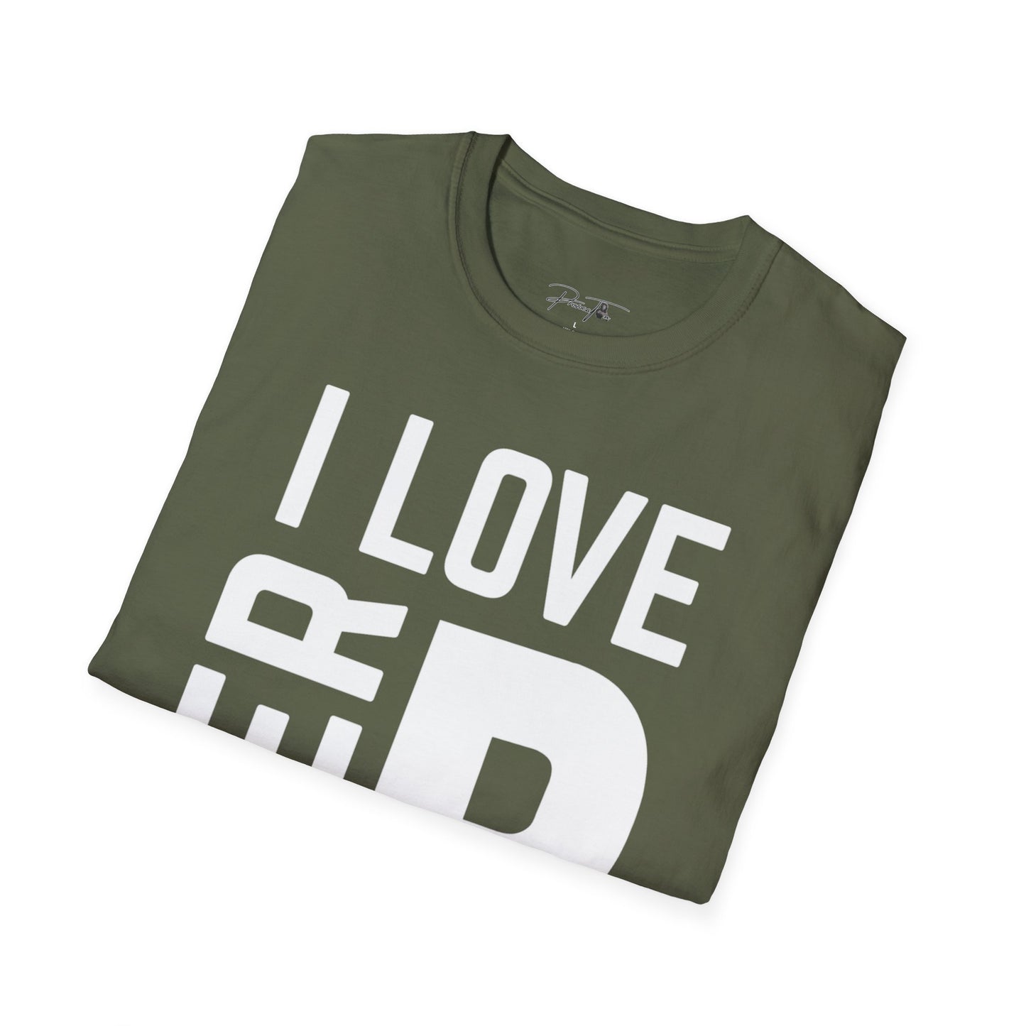 Unisex I Love Her Personality Couples T-Shirt 2 | Unisex Softstyle, Casual Wear, Statement Tee, Birthday Gift, Relationship Shirt