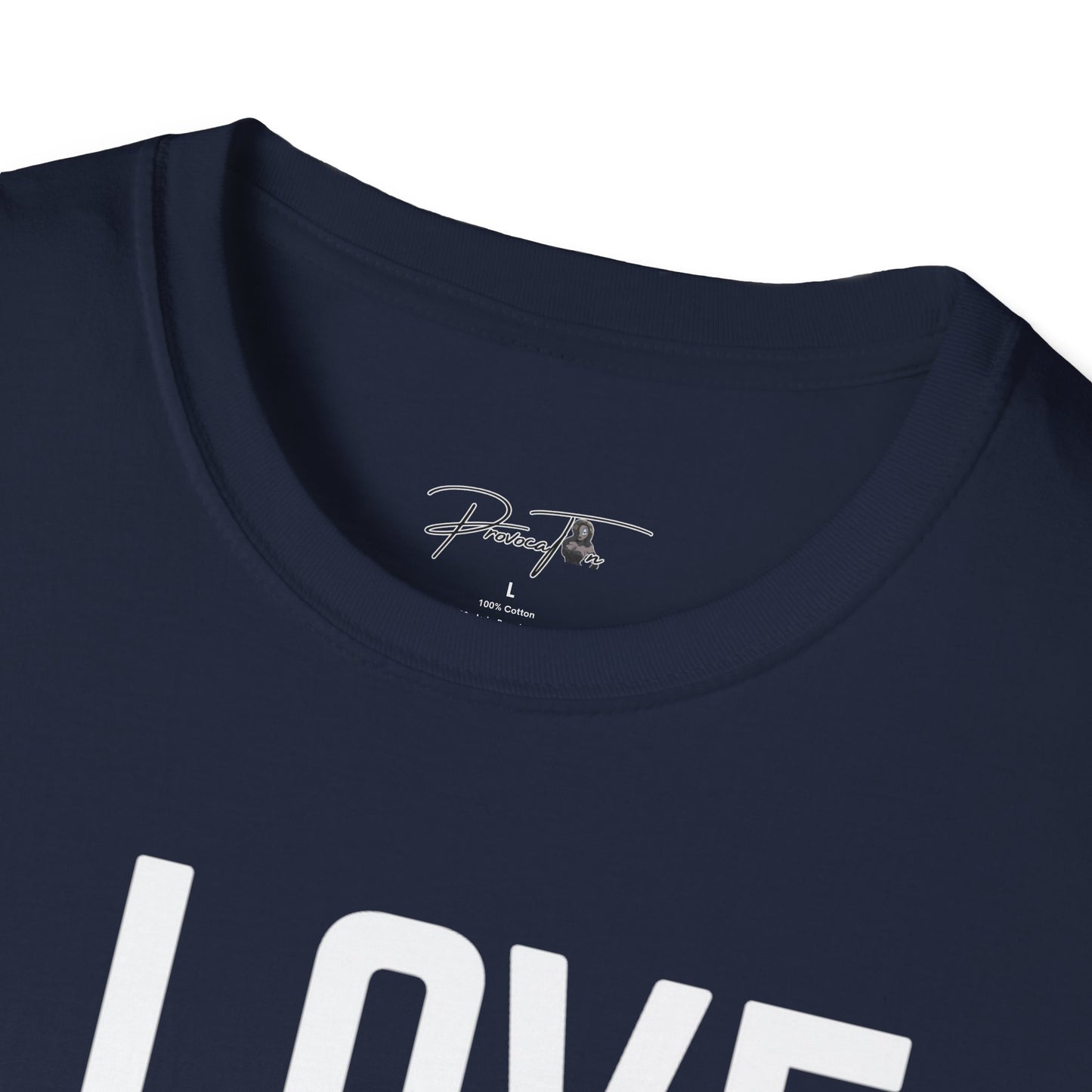 Unisex I Love Her Personality Couples T-Shirt 2 | Unisex Softstyle, Casual Wear, Statement Tee, Birthday Gift, Relationship Shirt
