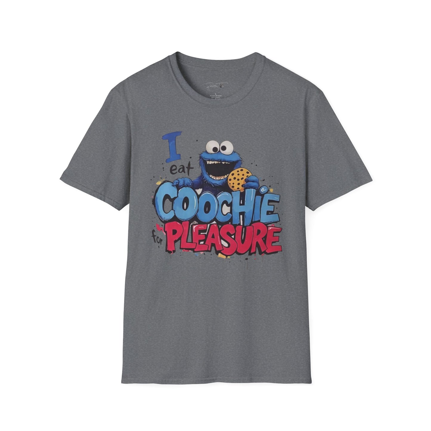 Unisex Cookie Monster Graphic Tee - Softstyle T-Shirt