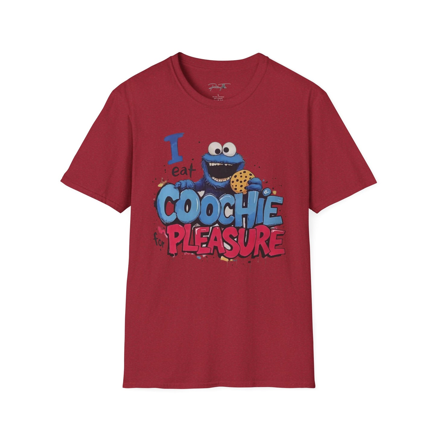 Unisex Cookie Monster Graphic Tee - Softstyle T-Shirt