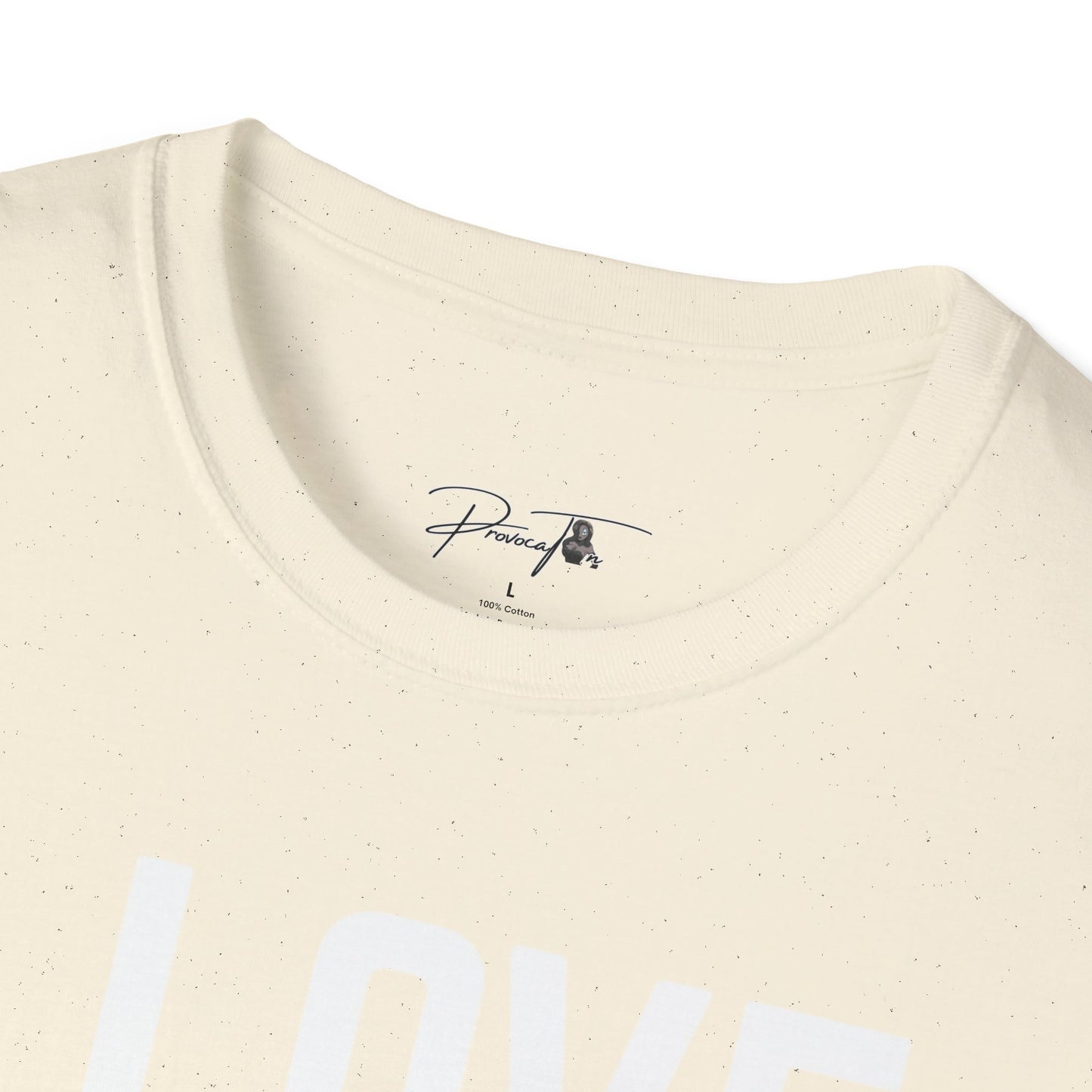 Unisex I Love Her Personality Couples T-Shirt 2 | Unisex Softstyle, Casual Wear, Statement Tee, Birthday Gift, Relationship Shirt