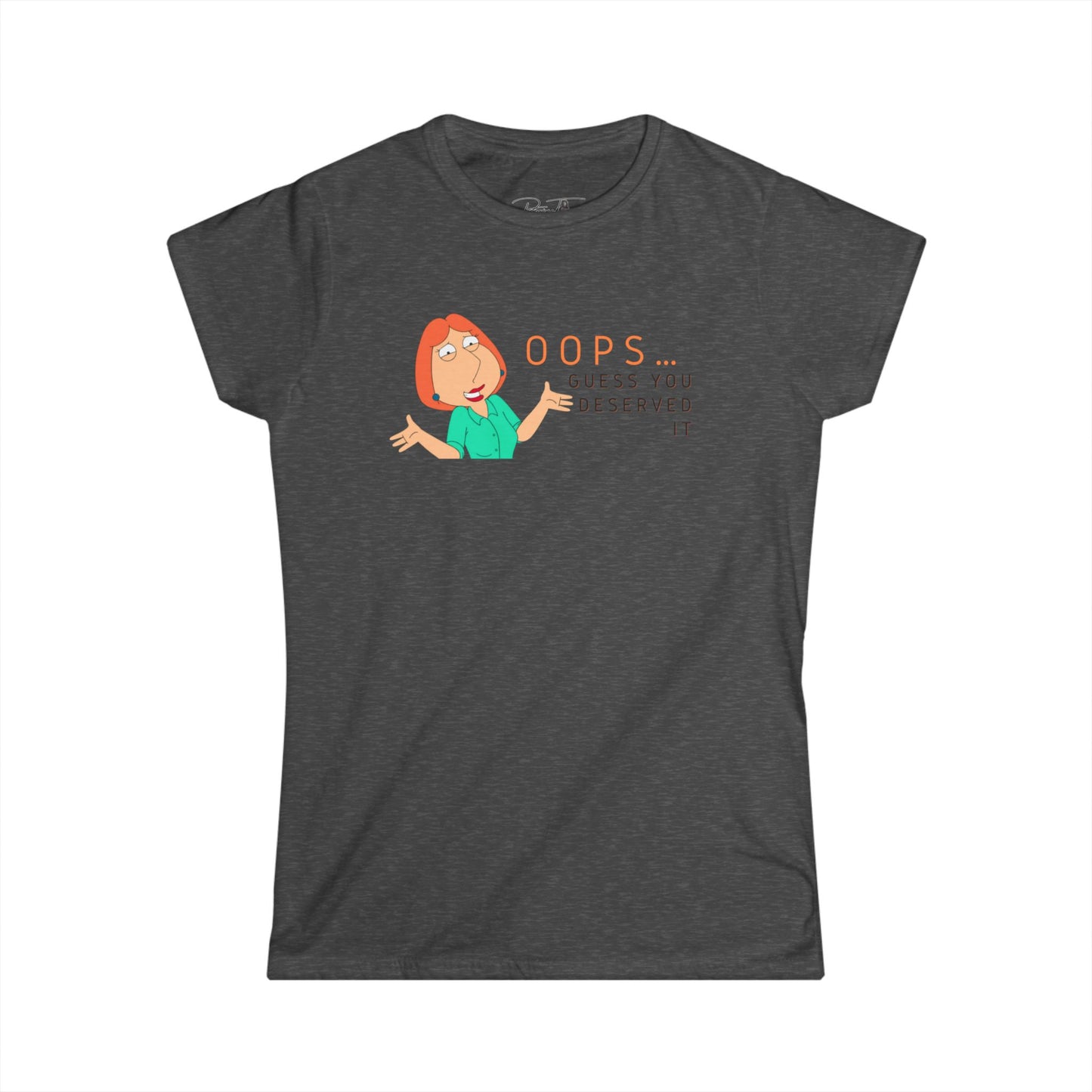 Women's Graphic Tee - Lois Print
