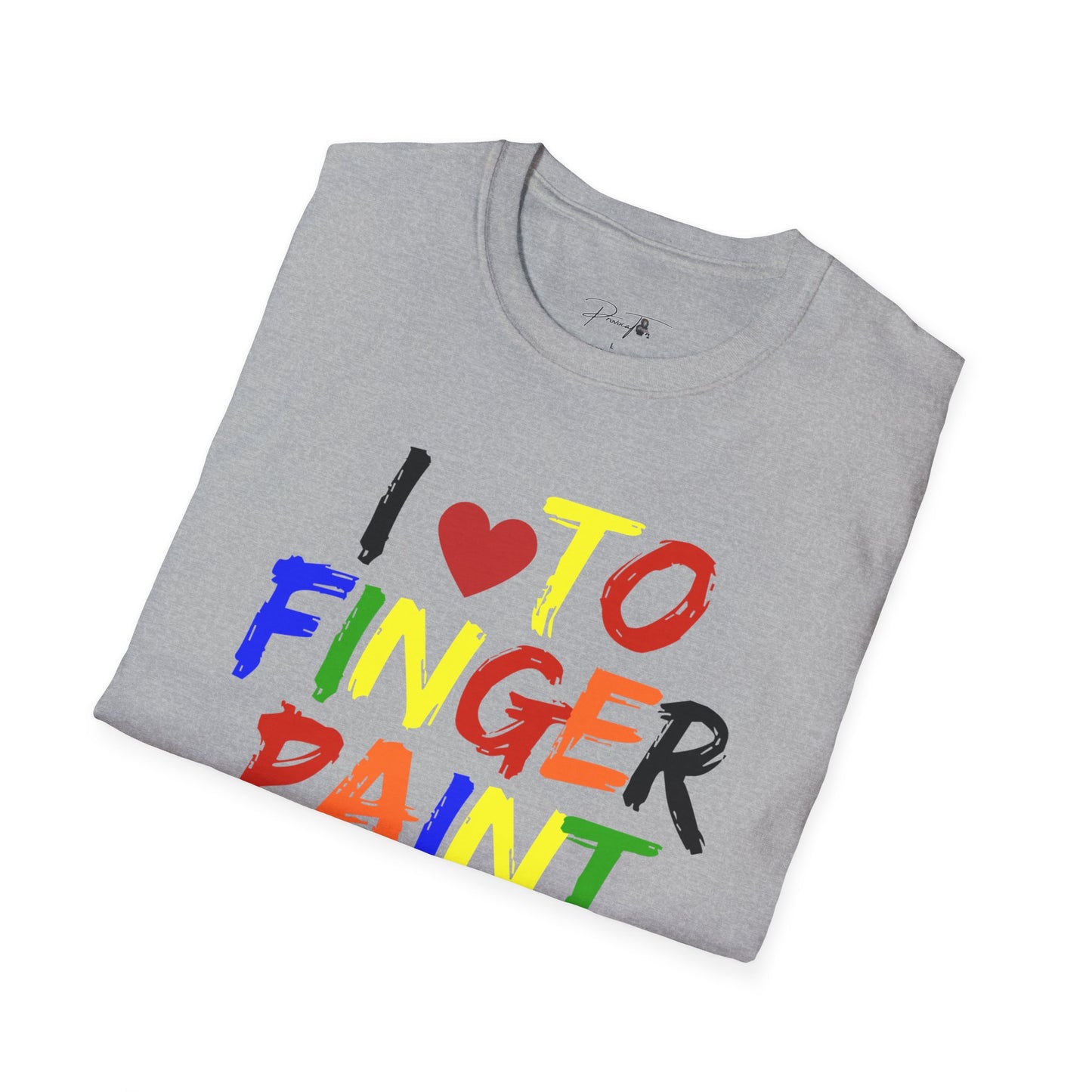 Unisex Tee - Couples Paint Design