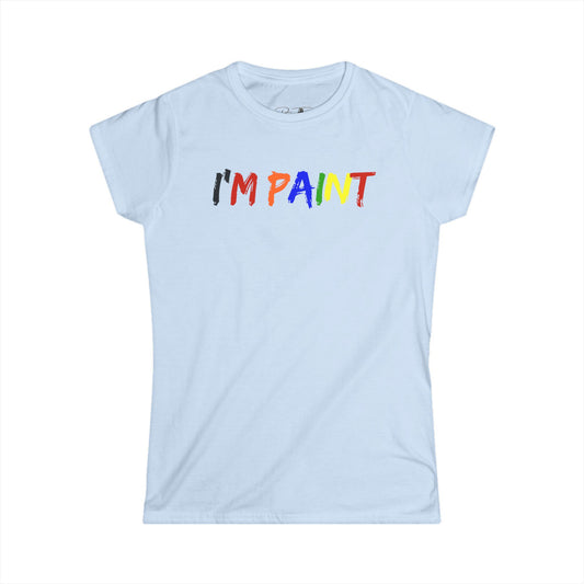Women's Tee - Couples Paint Design