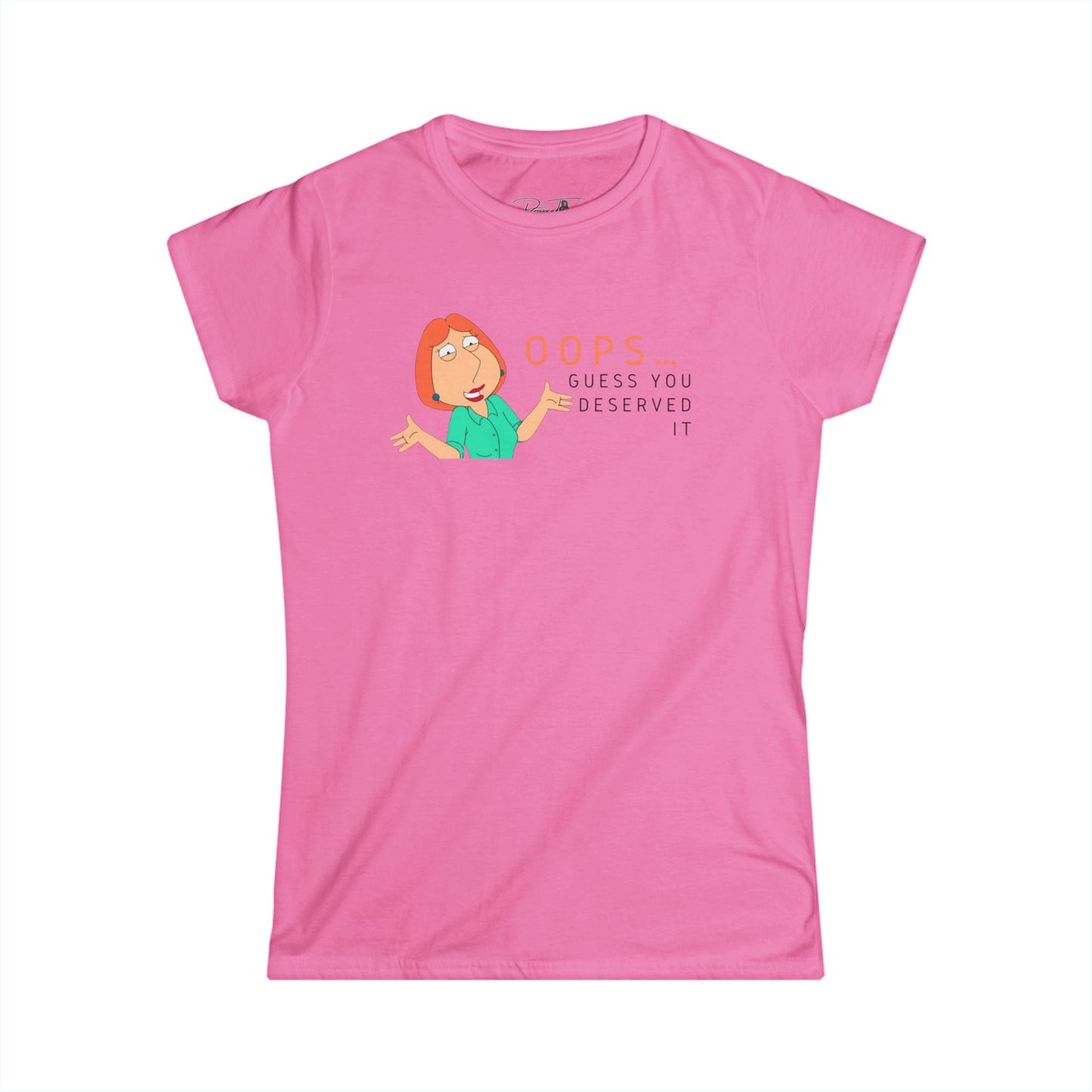 Women's Graphic Tee - Lois Print