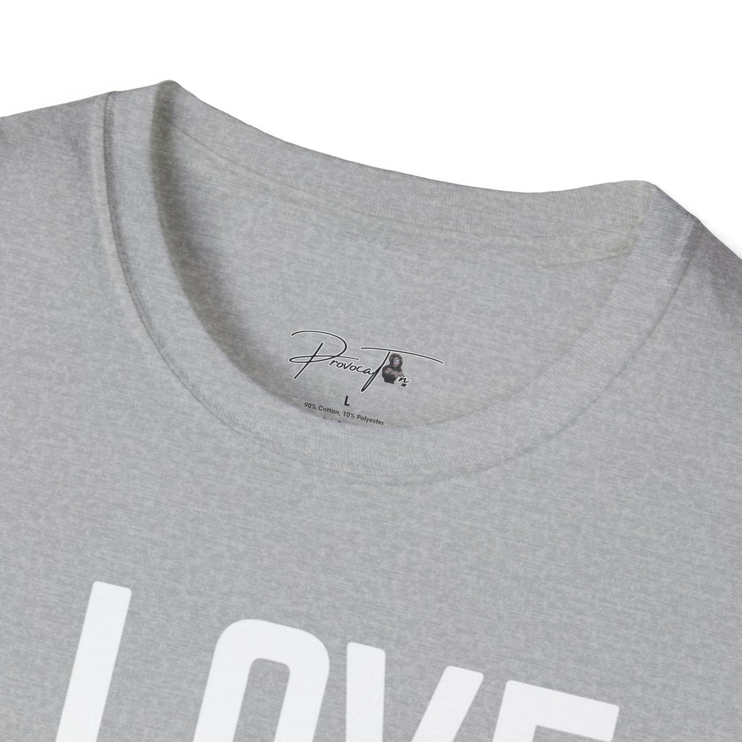 Unisex I Love Her Personality Couples T-Shirt 2 | Unisex Softstyle, Casual Wear, Statement Tee, Birthday Gift, Relationship Shirt